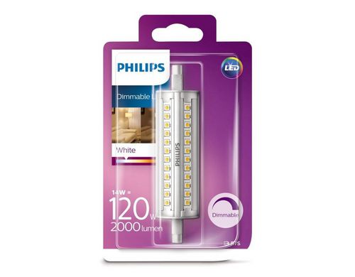 Philips Lampe 14 W (120 W) R7s blanc chaud