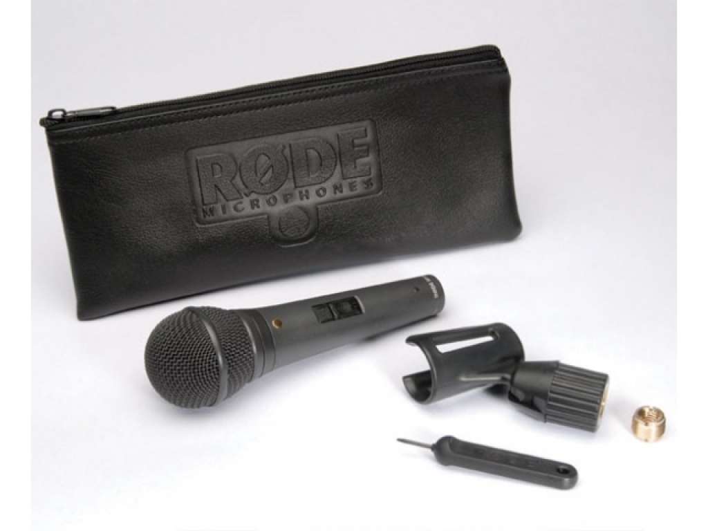 RODE M1-S - Microphone dynamique live, avec commutateur On-Off