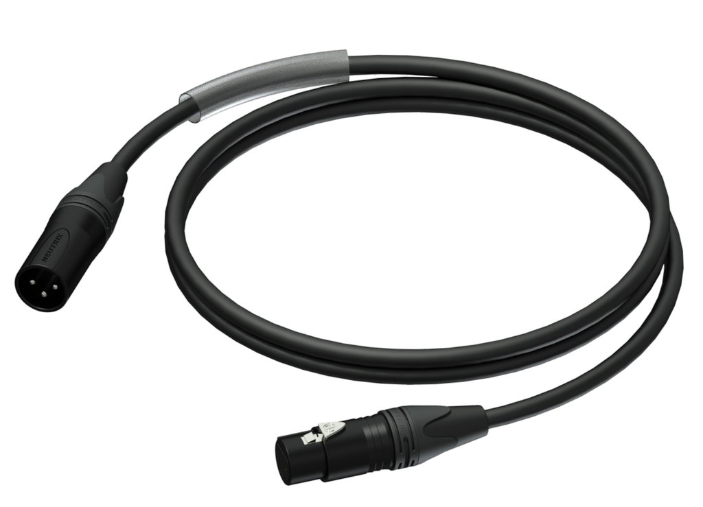  Câble micro XLR / XLR 1.5m PROCAB PRIME