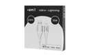 onit Câble USB 2.0 MFi USB A - Lightning 2 m, Blanc