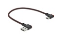 Delock Câble USB 2.0 EASY USB A - USB C 0.2 m