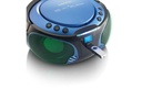 Lenco Lecteur radio/CD SCD-550 Bleu
