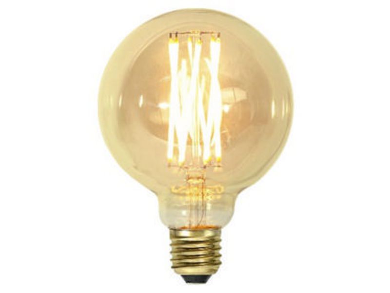 Star Trading Lampe Vintage Gold G95 3.7 W (25 W) E27 Blanc chaud