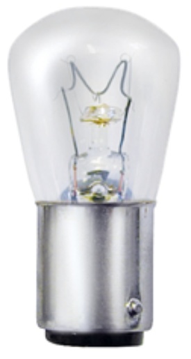 Lampe 230V 15W socle BA 15d Werma pour type 826
