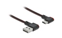 Delock Câble USB 2.0 EASY USB A - USB C 0.2 m