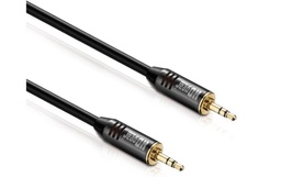 [AC0200-010] HDGear Câble audio Premium jack 3,5 mm - jack 3,5 mm 1 m