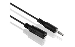 [câble jack] HDGear Câble audio jack 3,5 mm - jack 3,5 mm 5 m