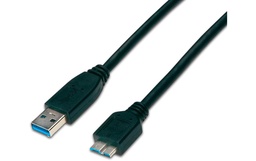 [USB 3.0 A-MB MM 1.8 SW] Wirewin Câble USB 3.0 USB A - Micro-USB B 1.8 m