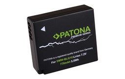 [1254] Patona Batterie pour Appareils photo numérique Premium DMW-BLG10
