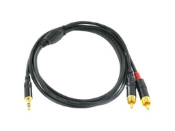 [câble] Cordial Câble audio CFY 3 WCC Câble Jack 3.5-Cinch 3m