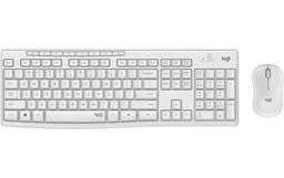 Logitech Kit clavier-souris MK295 White Mise en page CH
