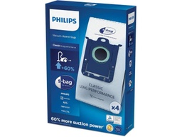 Philips Sac filtrant pour aspirateur s-Bag FC8021/03 4 Pièce/s