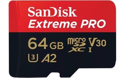 [SDSQXCU-064G-GN6MA] SanDisk Carte microSDXC Extreme PRO 64 GB