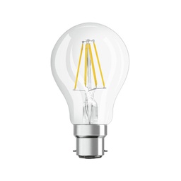 Osram Parathom Retrofit Classic B22d A60 7W 827 806lm Clear | Dimmable - Extra Warm White - Replaces 60W