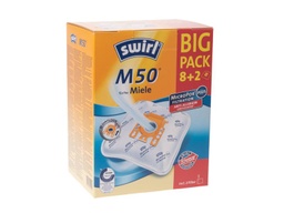 [210091] Swirl Sac filtrant pour aspirateur M50 Big Pack 10 Pièce/s