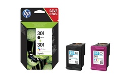 [Imprimante] HP Combo Pack No. 301 (Encre N9J72AE) C/M/Y/BK
