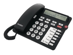 Tiptel Téléphone de bureau Ergophone 1300 Noir
