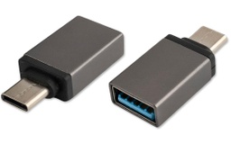 [4S458769] 4smarts Adaptateur USB 3.0 2-Set Connecteur USB C - Prise USB A