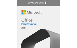 [269-17186] Microsoft Office Professional 2021 ESD, Version complète, Multilingue