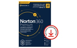 Norton Norton 360 Premium ESD, 10 Dispositif, 1 an