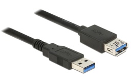 Delock Câble de prolongation USB 3.0 USB A - USB A 0.5 m