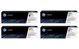 [Imprimante] HP Kits arc-en-ciel Nr. 201A (CF400A-CF403A) BL/C/M/Y