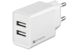 [Chargeur] 4smarts Chargeur mural USB VoltPlug Dual 12W