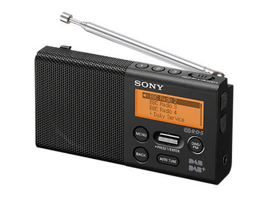 Sony Radio DAB+ XDR-P1DBPB noir