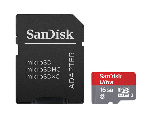 SanDisk Carte microSDHC Ultra UHS-I UHS-I