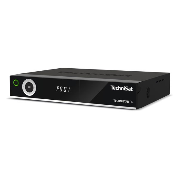 TECH-TechniStar-S6-schwarz Récepteur Sat HDTV avec possibilité d'enregistrer