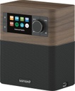 Sonoro  radio design STREAM noix-noir