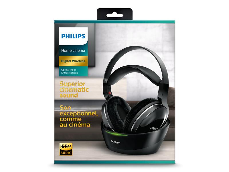 Philips Casques supra-auriculaires SHD8850/12 Noir