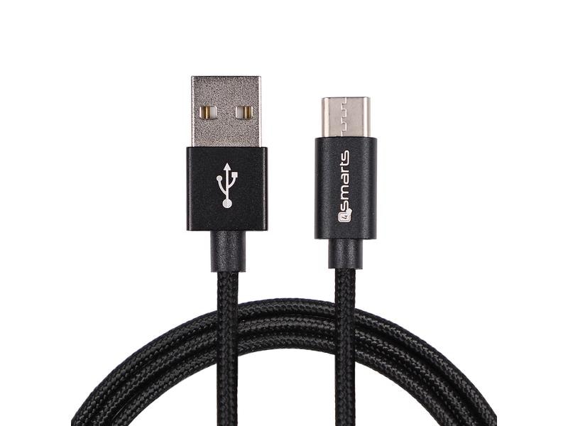 4smarts Câble USB RAPIDCord USB A - USB C 2 m