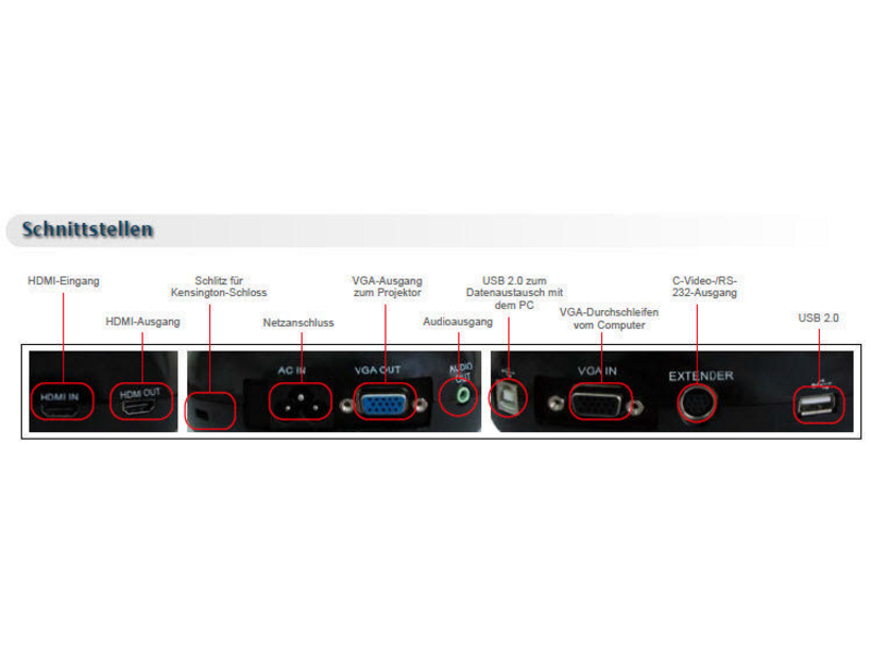 Lumens Dokumentenkamera PC 193 schwarz