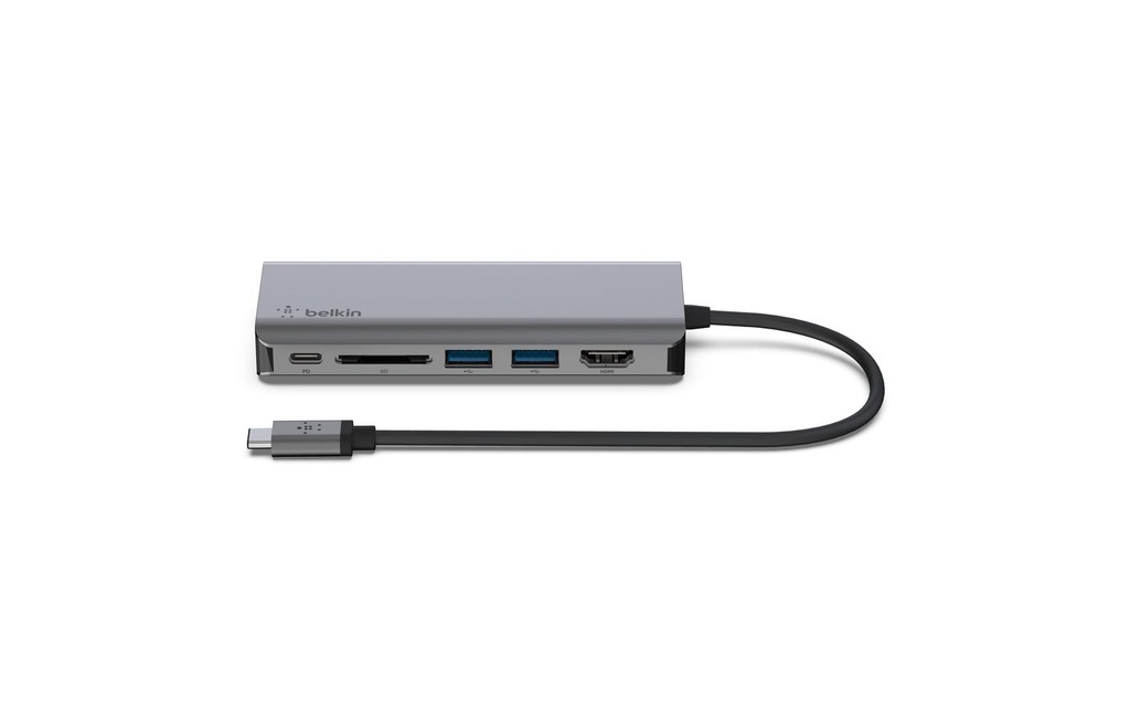 Belkin Station d'accueil USB-C Multiport 6-en-1 en vente à Cossonay, Morges, La Sarraz, Echallens, Lausanne