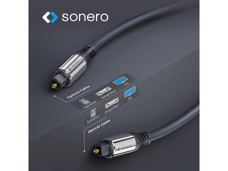 sonero Câble audio TOSLINK - TOSLINK 3 m