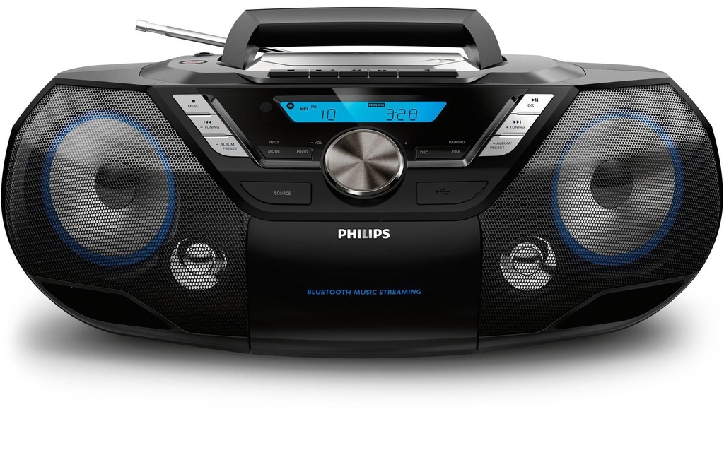 Philips Lecteur radio/CD AZB798T/12 Noir