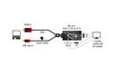 Delock Adaptateur 4K, 30HZ HDMI/USB 2.0 - DVI-D/VGA/DisplayPort