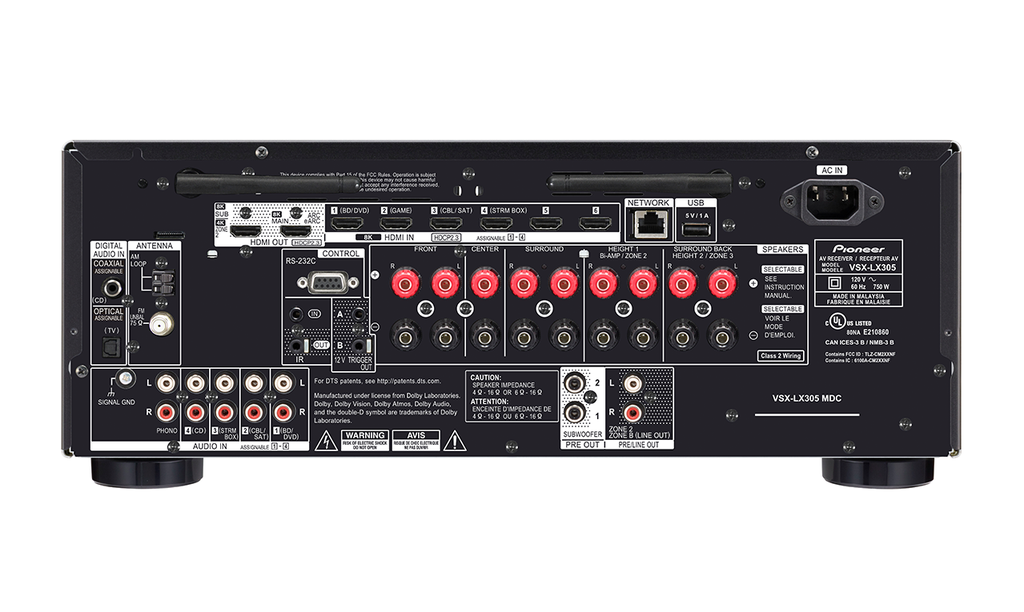 Pioneer VSX-LX305M2-S AV Receiver 9.2ch