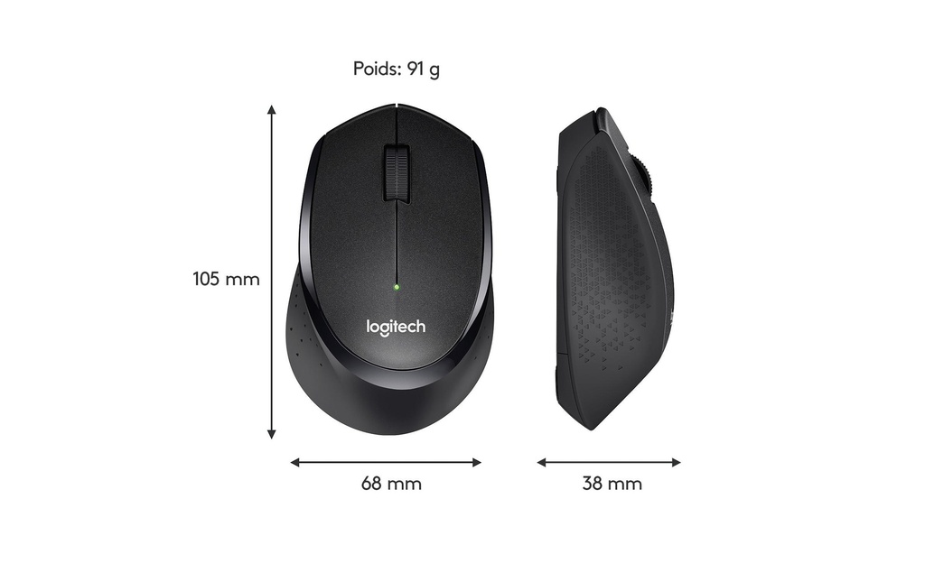 Logitech Souris B330 Silent Plus Business