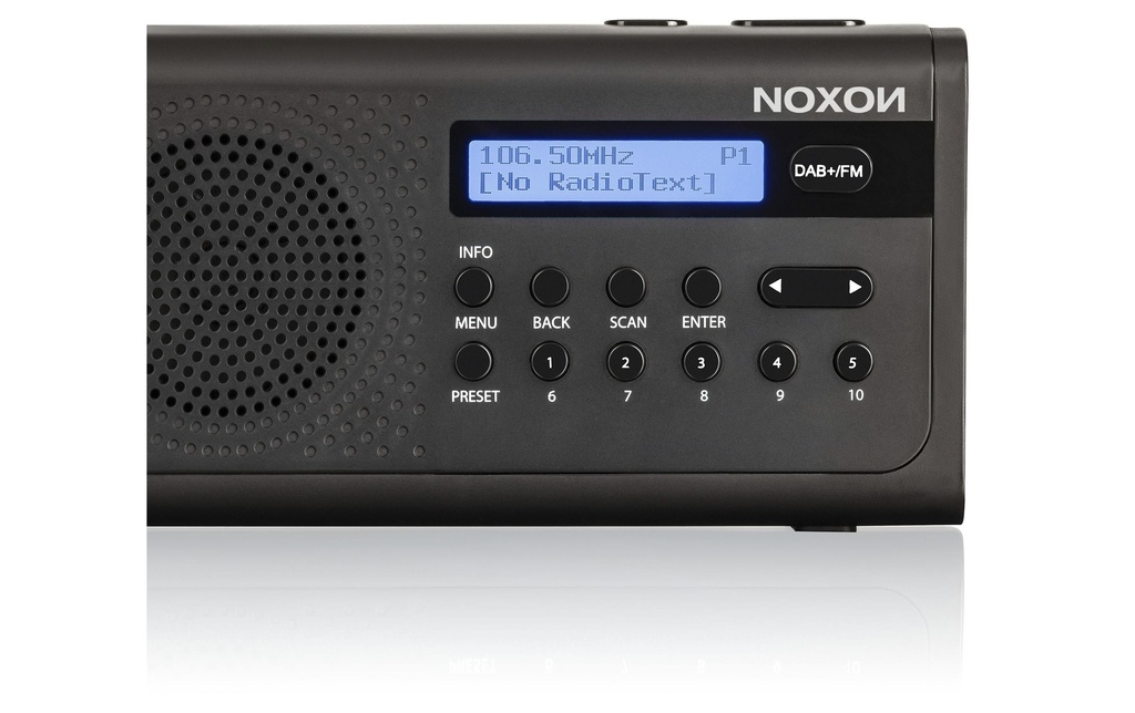 Noxon Radio DAB+ Rigi Noir