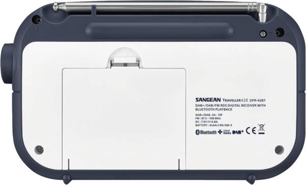 Sangean radio portable DPR-42 BT