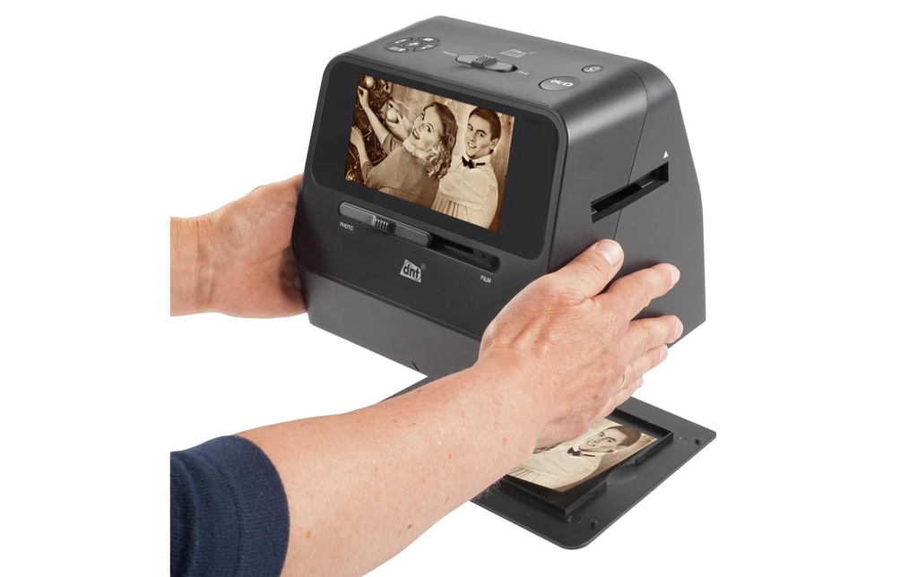 dnt Scanner combiné photos et diapositives 4-en-1, SlideCopy PRO