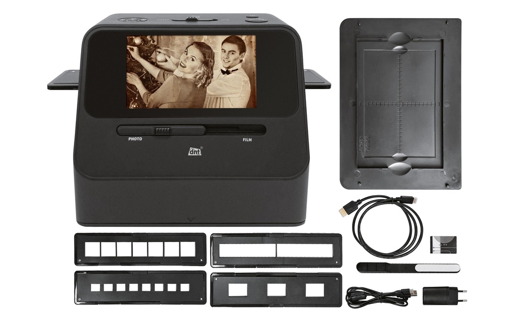 dnt Scanner combiné photos et diapositives 4-en-1, SlideCopy PRO