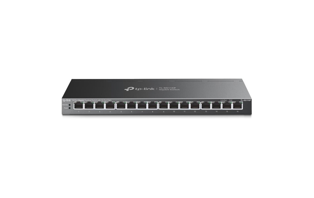 TP-Link PoE+ Switch TL-SG116P 16 ports