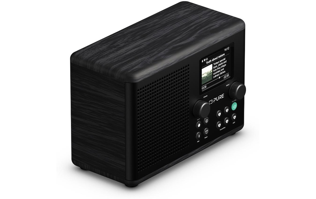 Pure Radio DAB+ Classic H4i noir/frêne