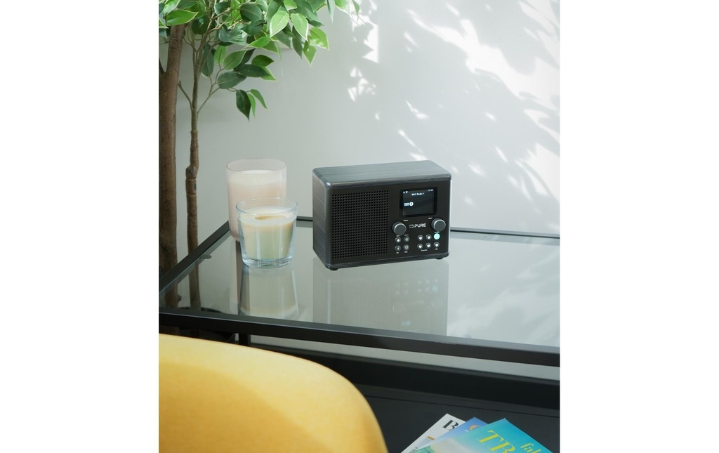 Pure Radio DAB+ Classic H4i noir/frêne