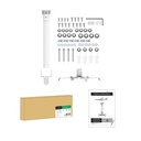 PureMounts Fixation de plafond PM-Spider-30W Blanc