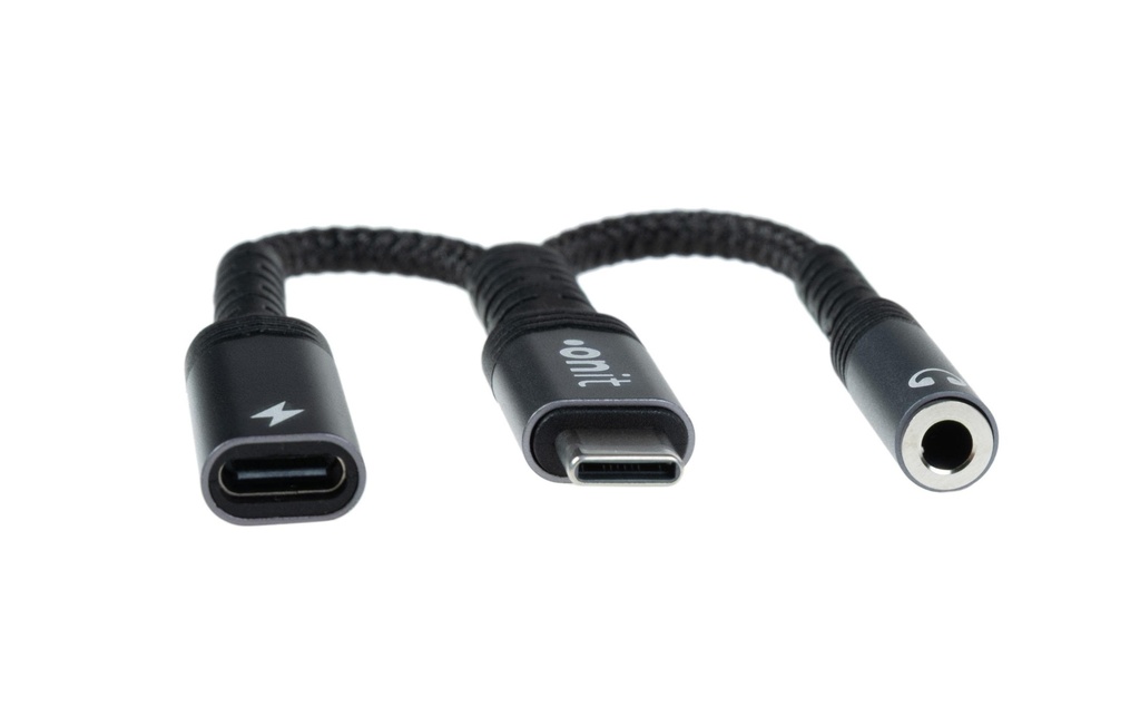 onit Adaptateur audio numérique Premium USB-C vers jack 3.5 mm/USB-C