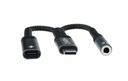 onit Adaptateur audio numérique Premium USB-C vers jack 3.5 mm/USB-C
